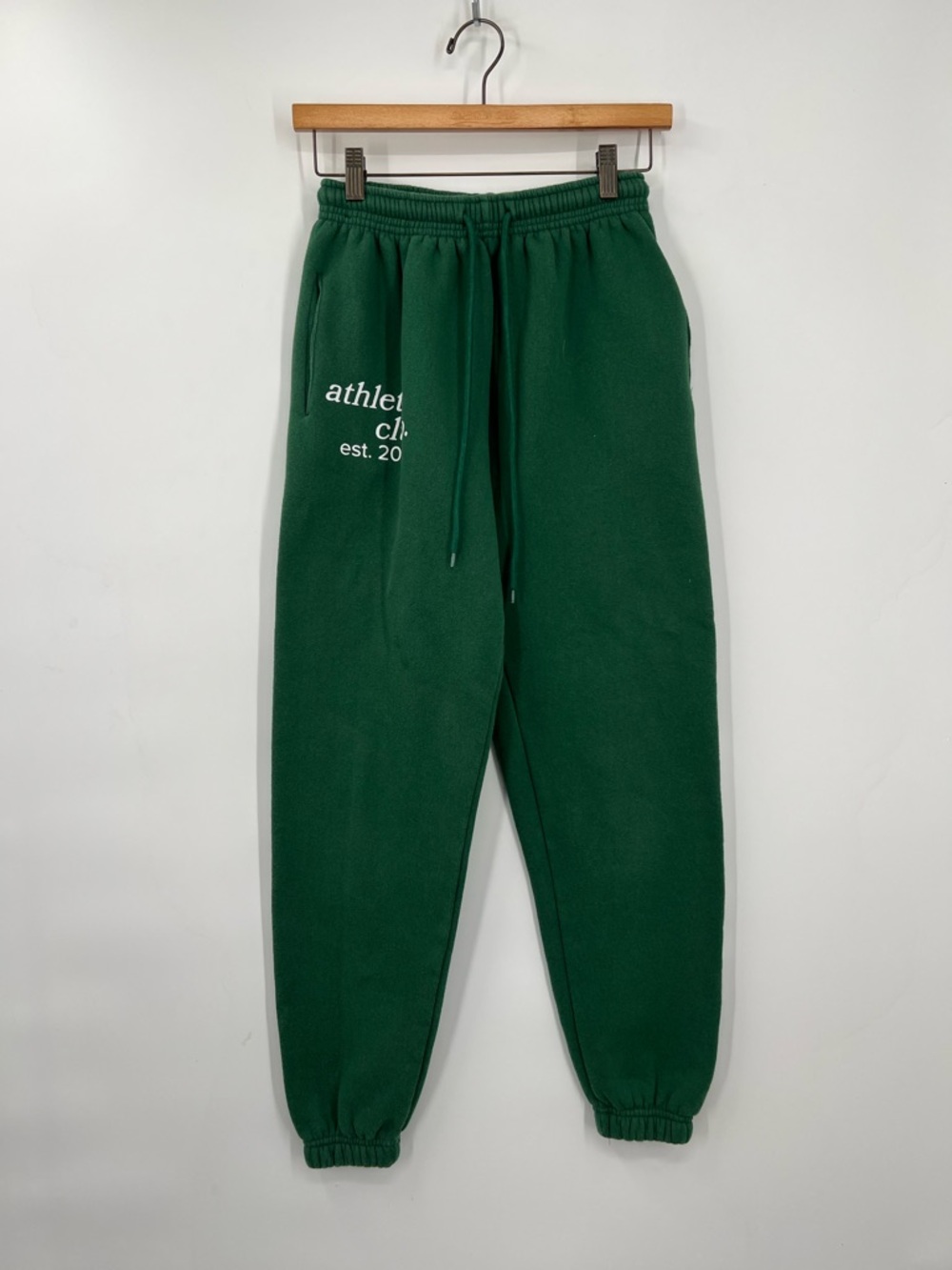White Fox Green Athletic Club Jogger Sweatpants XS